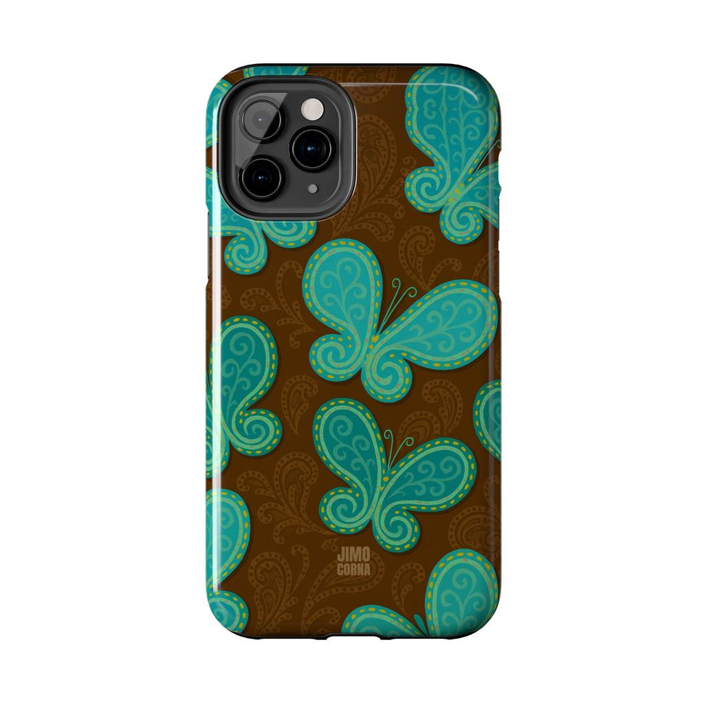 Cocoa Breeze Butterflies iPhone Case
