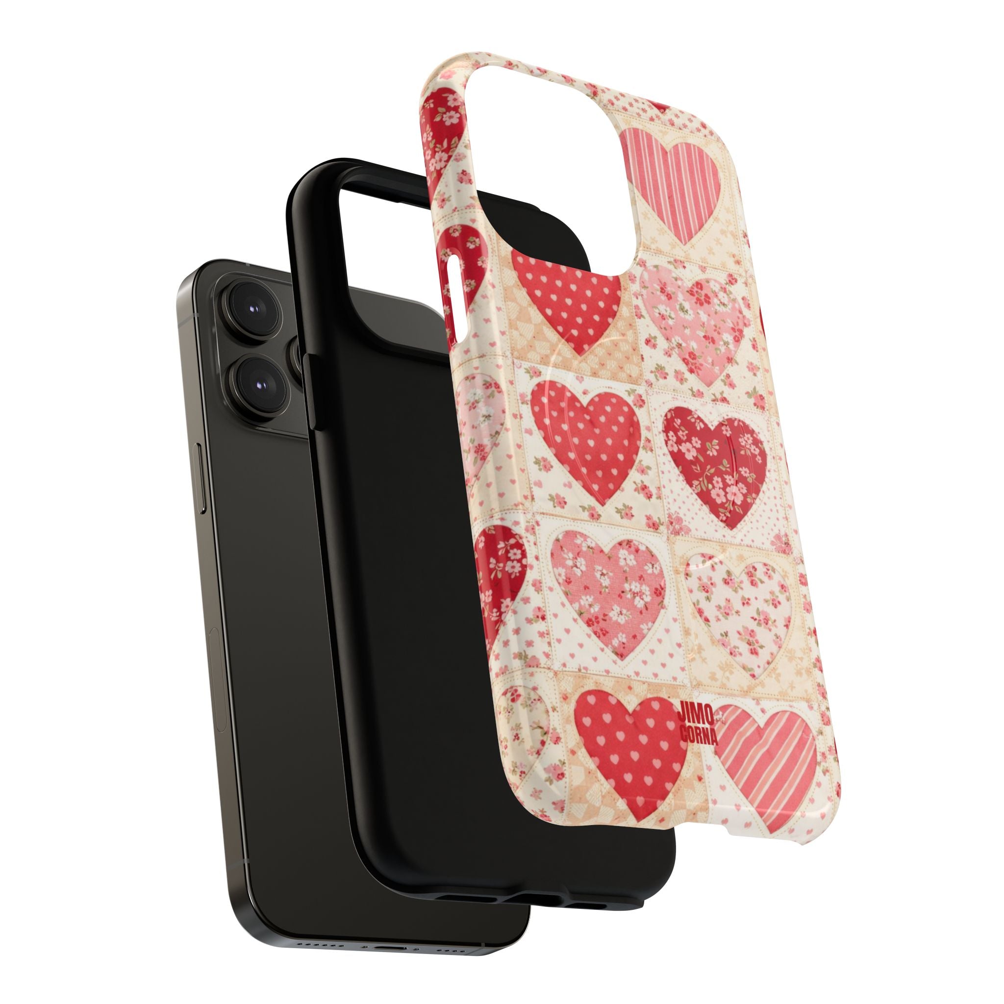 Sweetheart Patchwork MagSafe iPhone Case