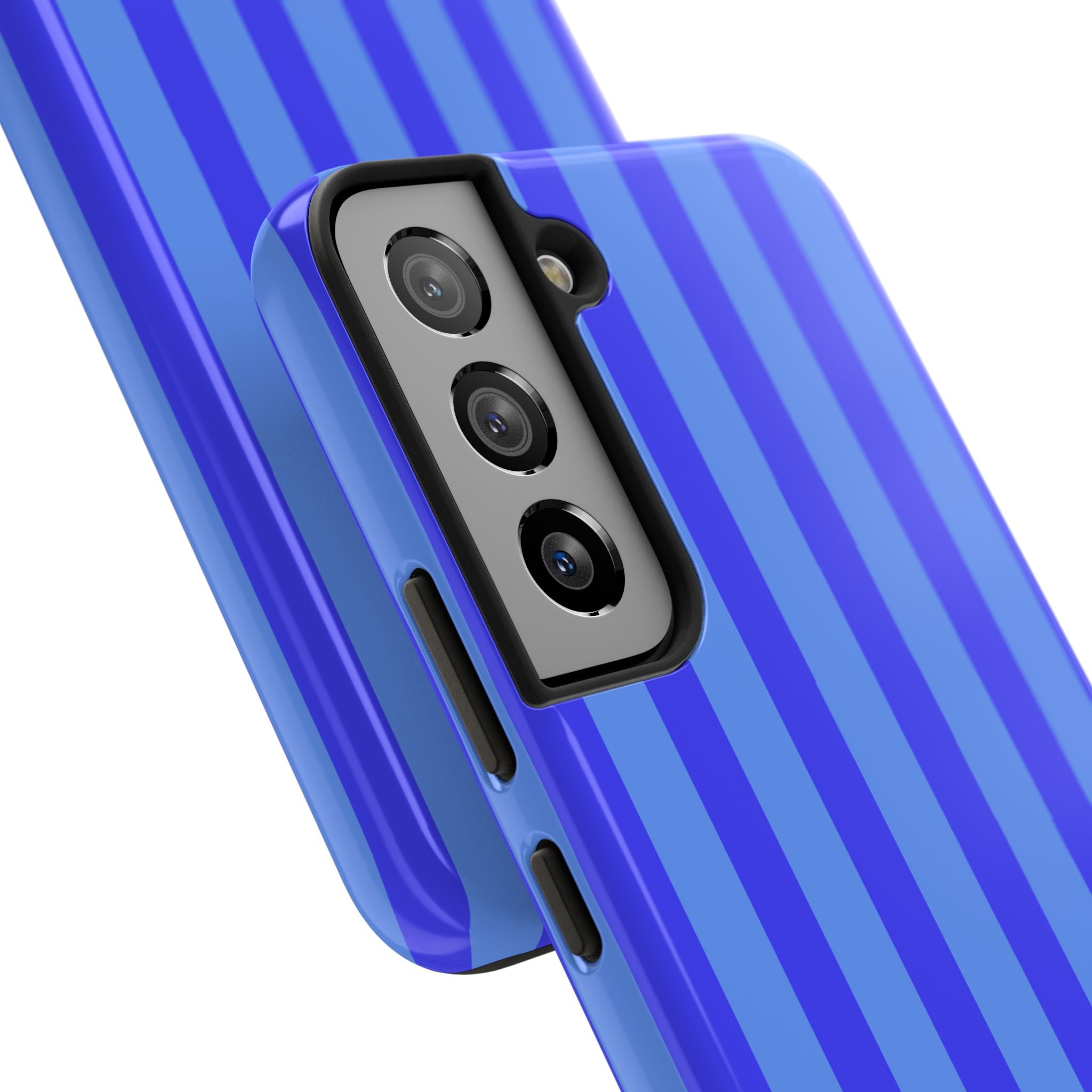 Blueberry Bold Stripes Samsung Galaxy Case