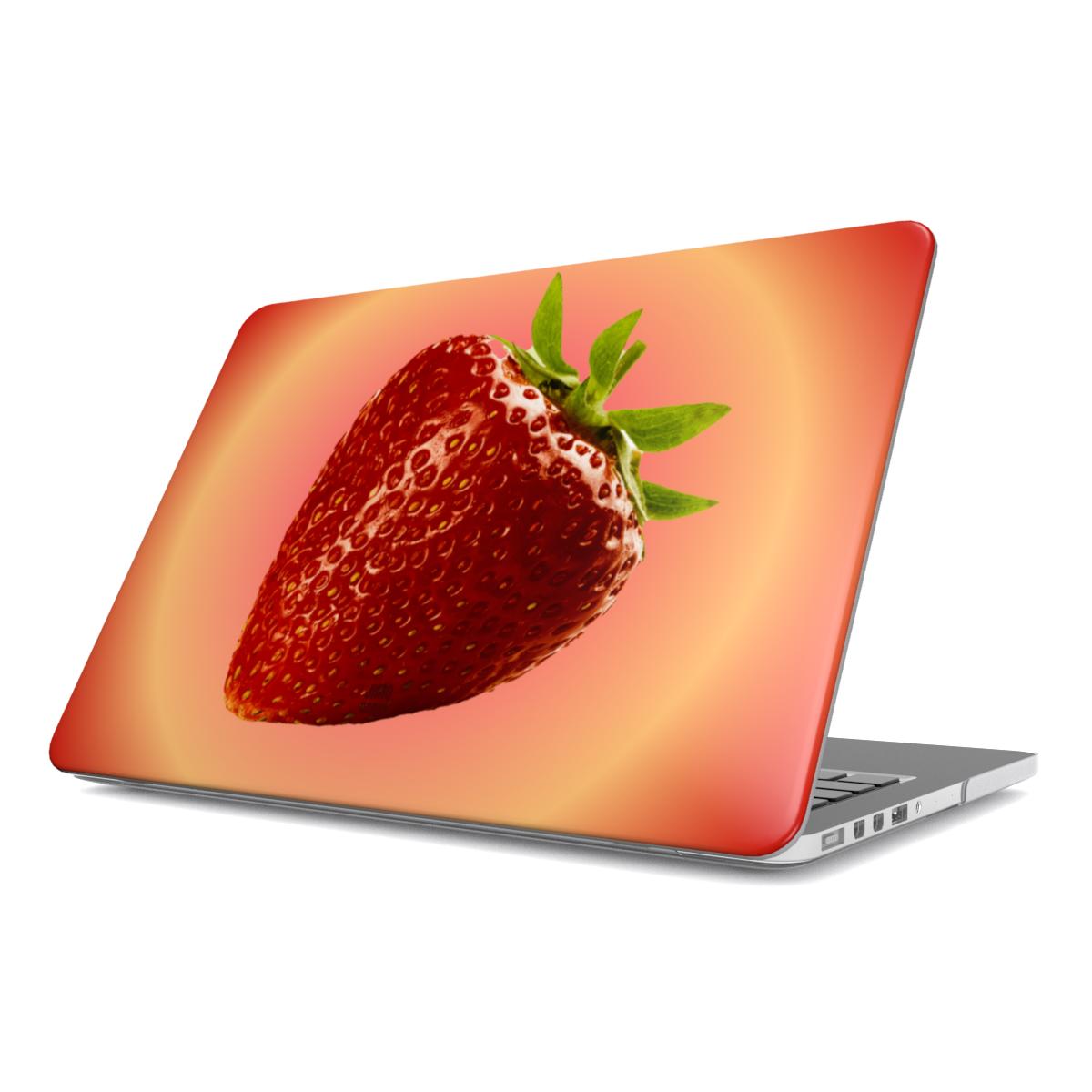 Sunset Strawberry Macbook Case