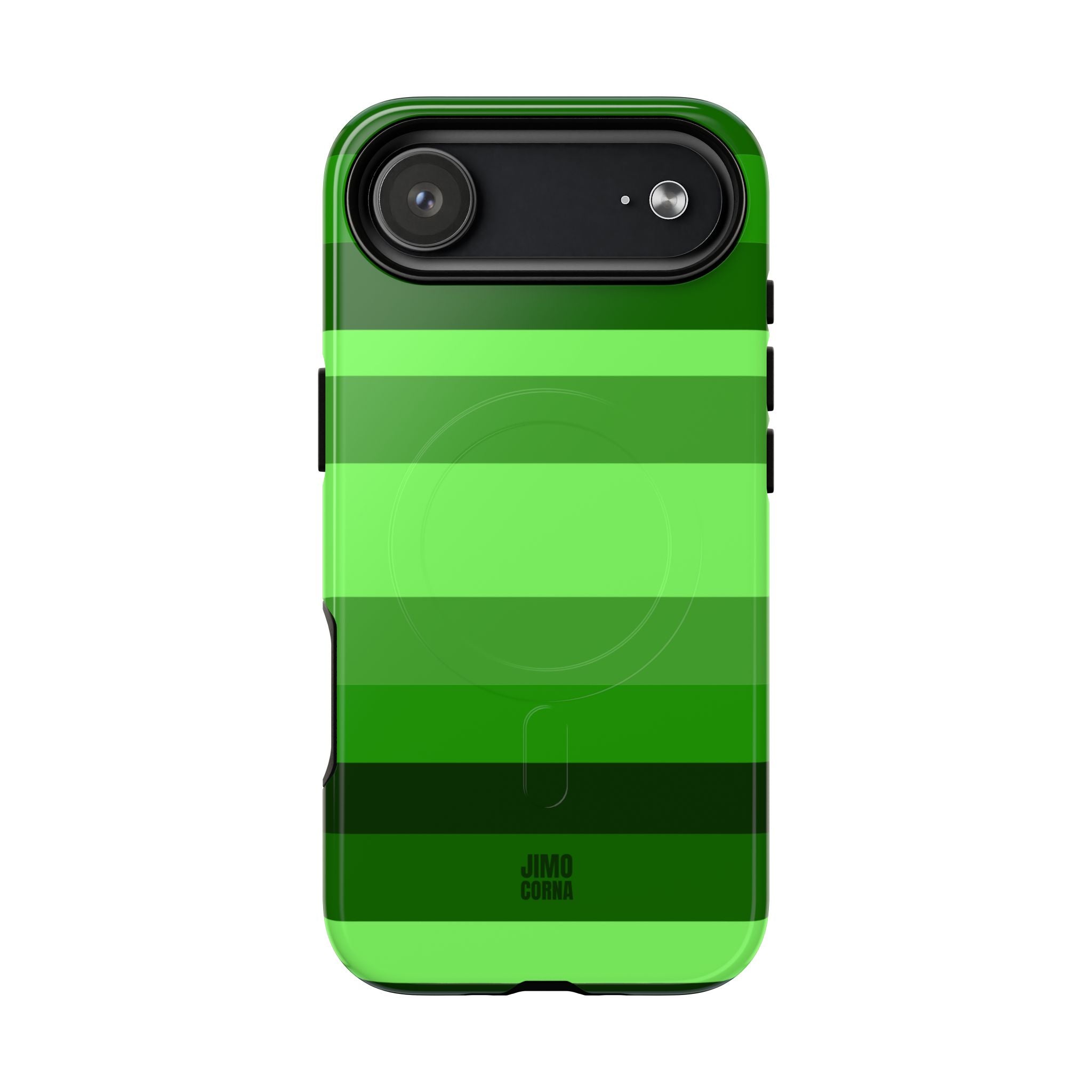 Matcha Stripe MagSafe iPhone Case