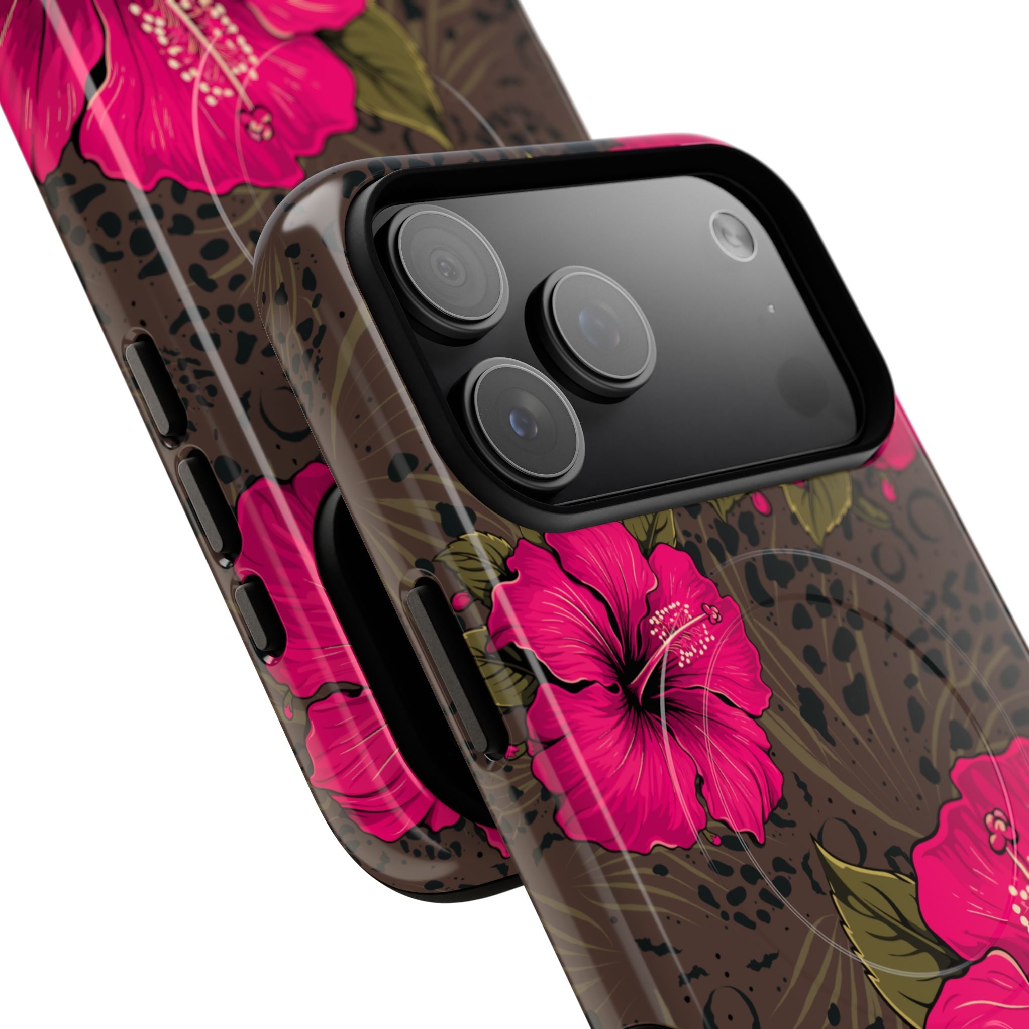 Hot Pink Feisty Leopard