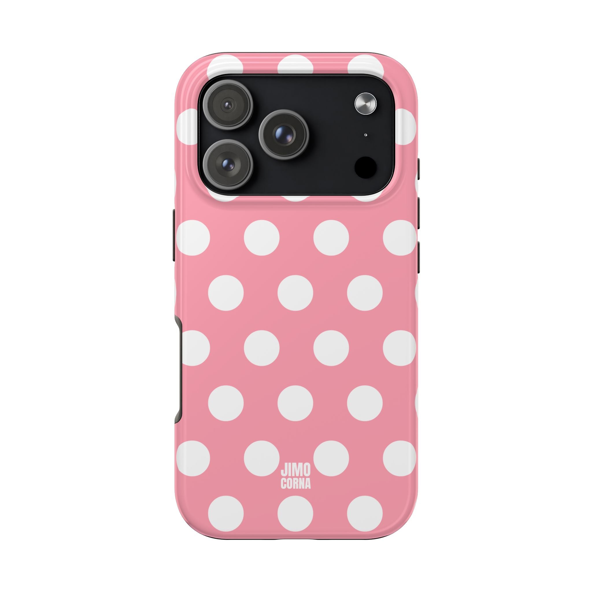 Big Polka Dot | Pink and White