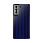 Navy Blue Bold Stripes