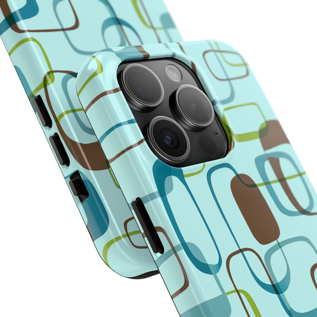 Coast Blocks iPhone Case | Mint