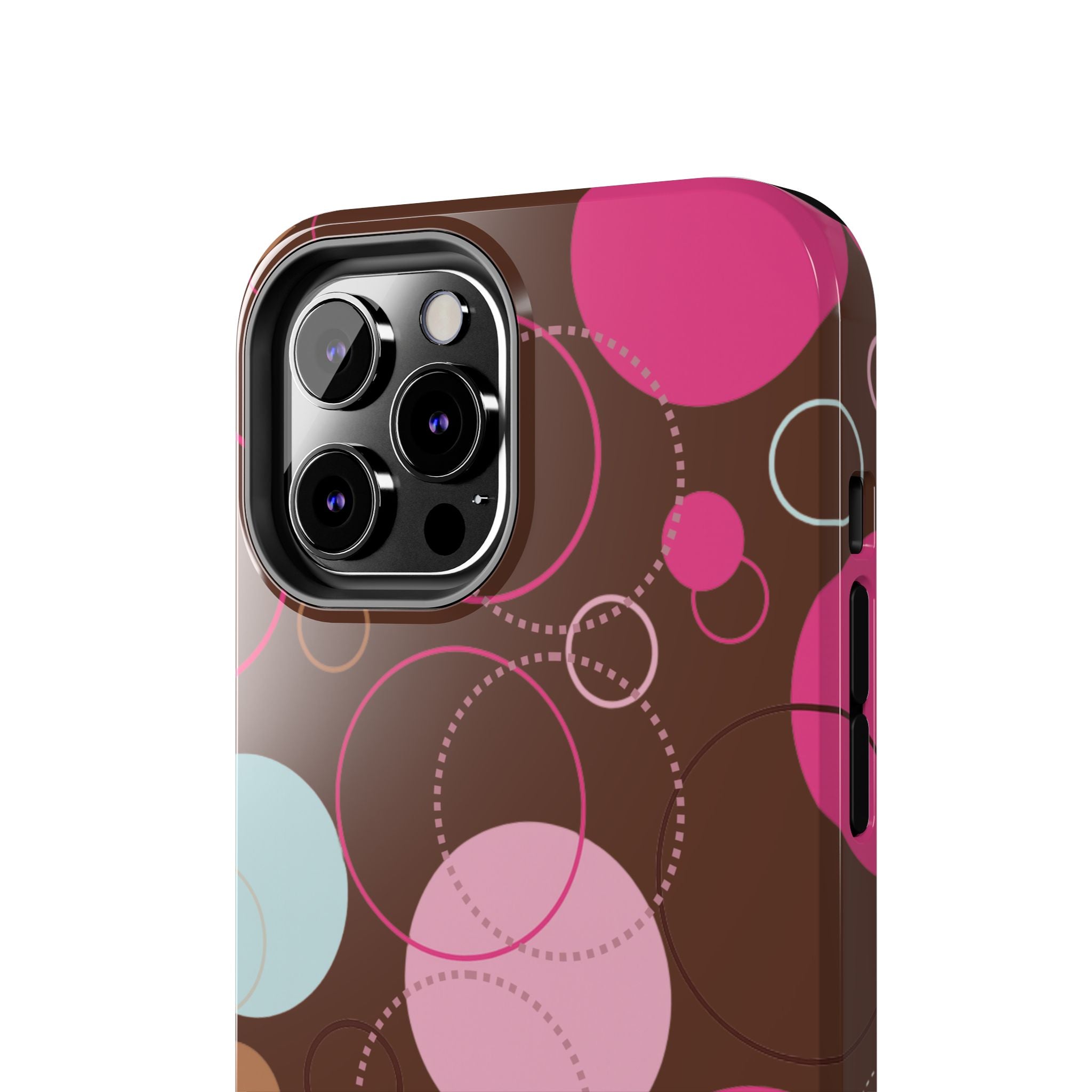 Spiral Pop iPhone Case | Brown