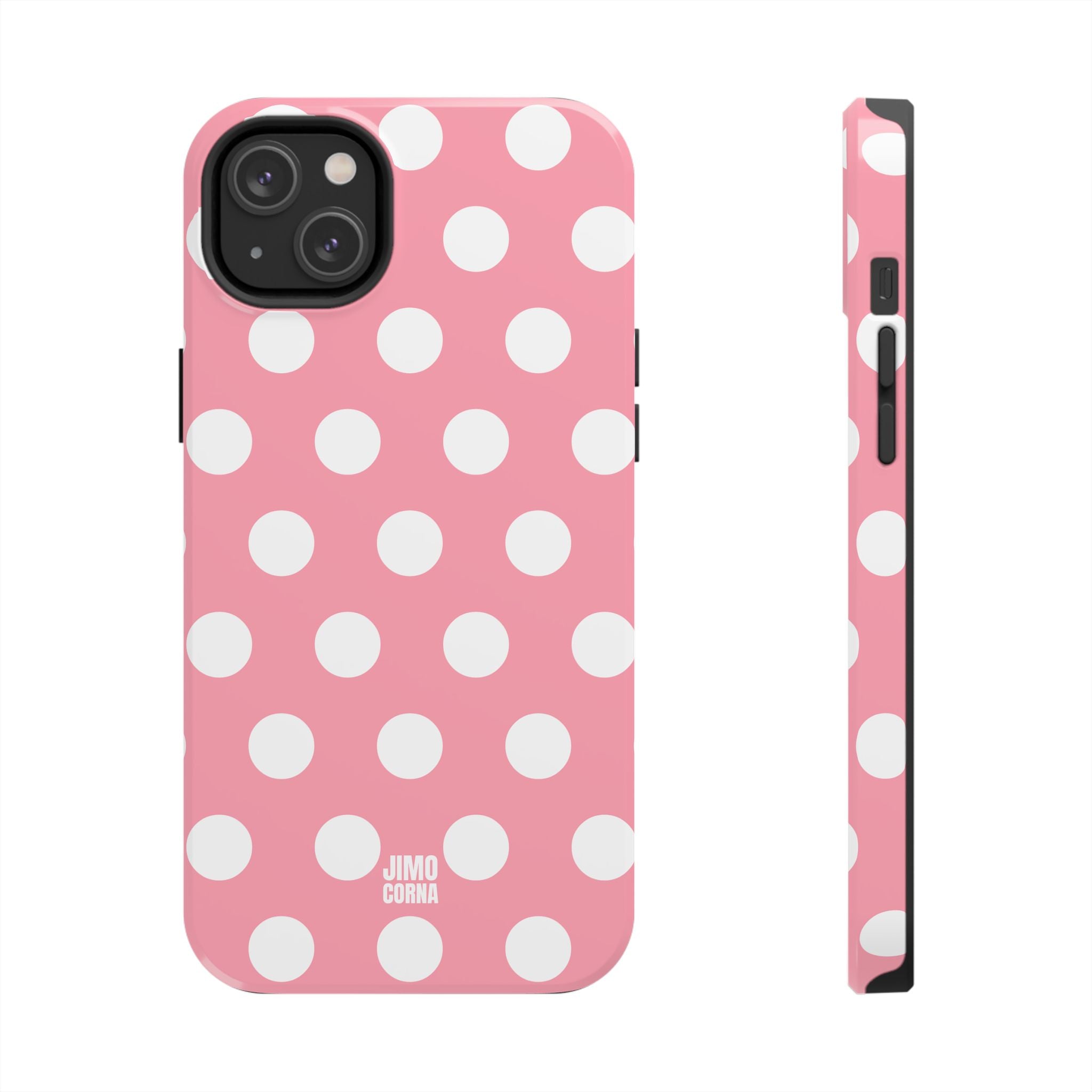 Big Polka Dot | Pink and White