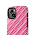 Angelina Stripes | Hot Pink - iPhone Case