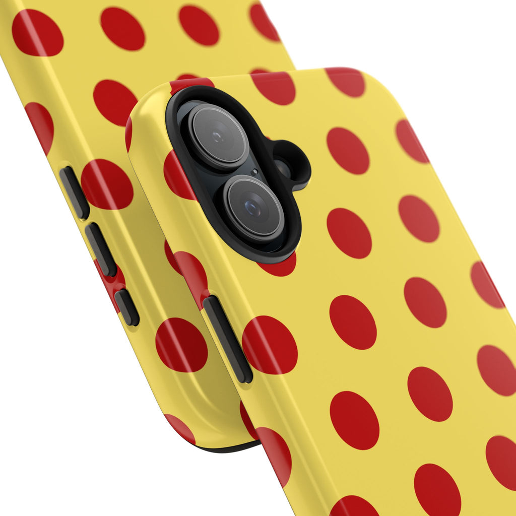 Big Polka Dot | Yellow and Red