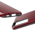 Bold Stripes Samsung Galaxy Case | Cherry