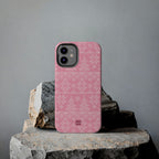Holiday Knit | Pink iPhone Case