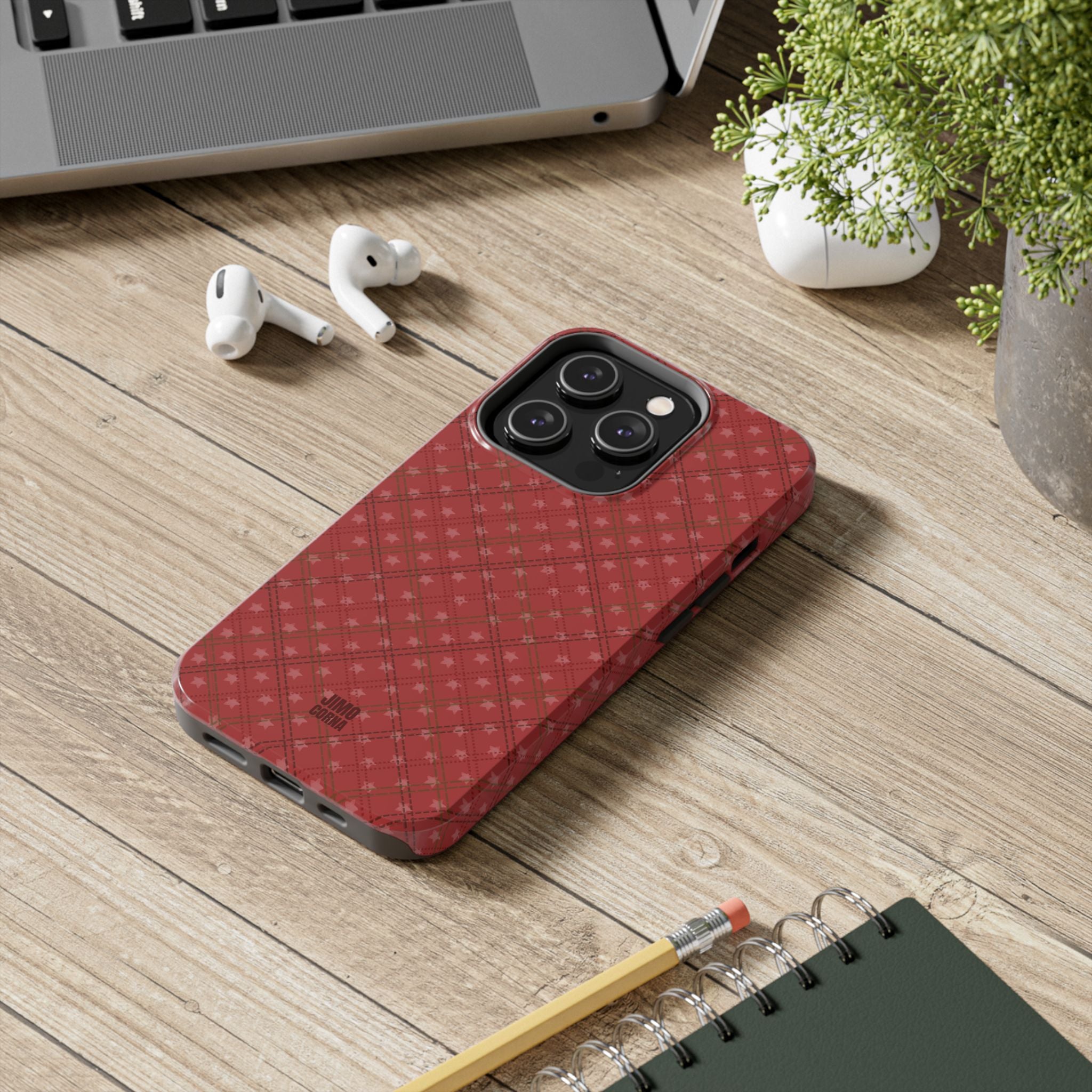 Starry Plaid iPhone Case
