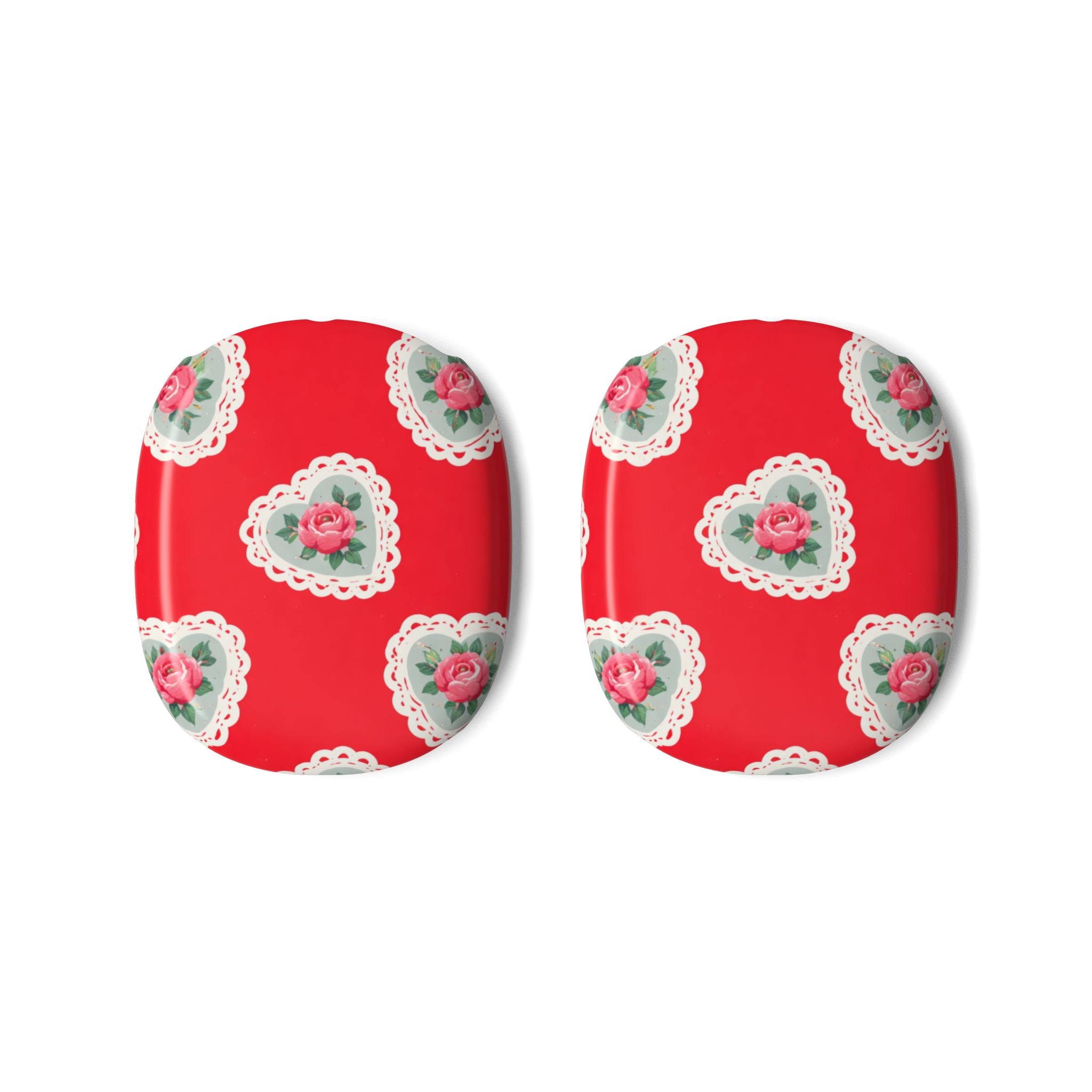 Rosey Lace AirPods Max Covers