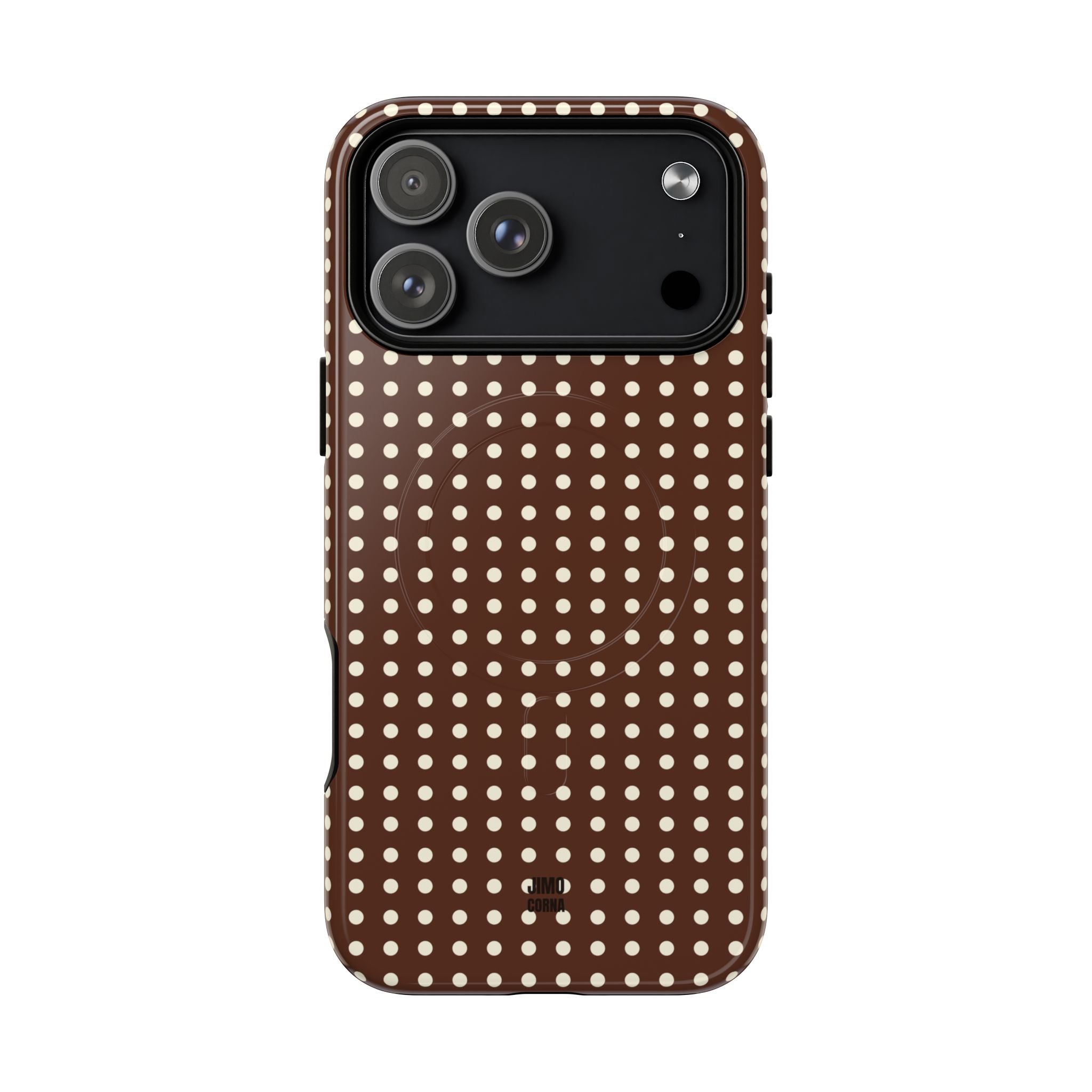 Brown Polka Dot