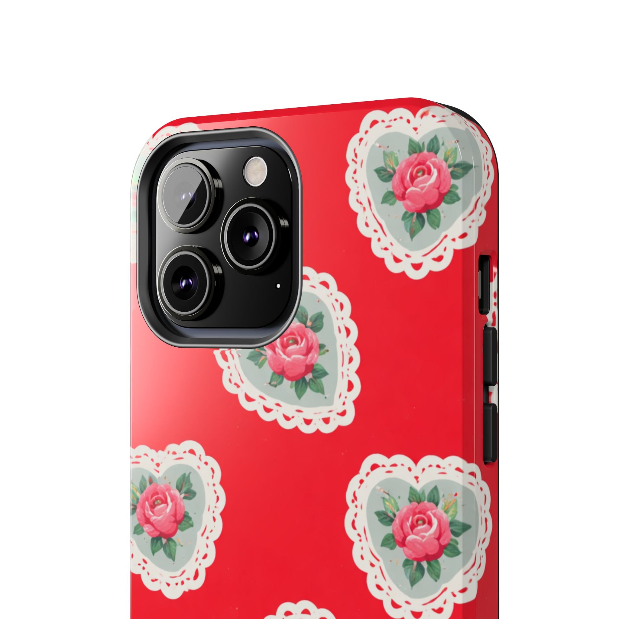 Rosy Lace iPhone Case