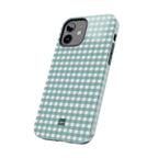 Farm Gingham iPhone Case | Blue