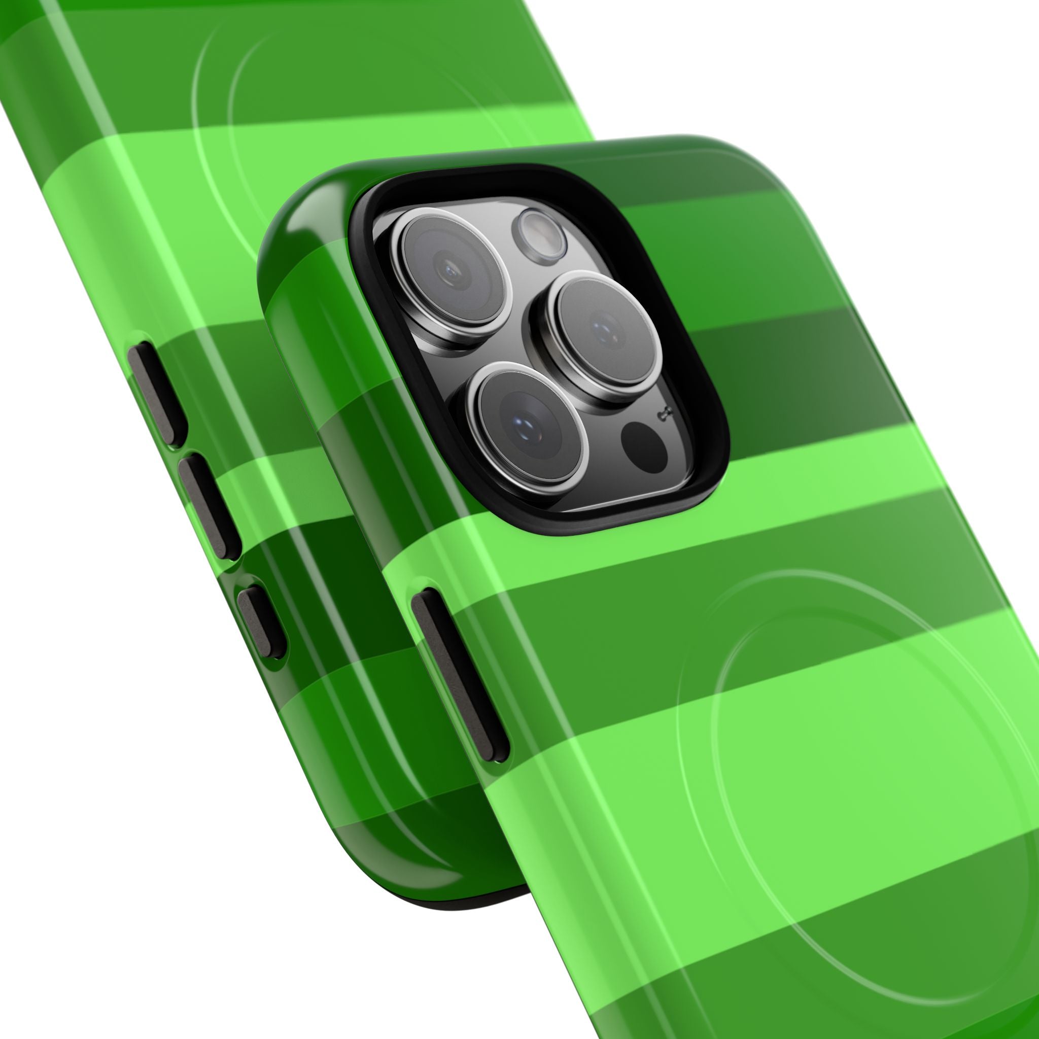 Matcha Stripe MagSafe iPhone Case