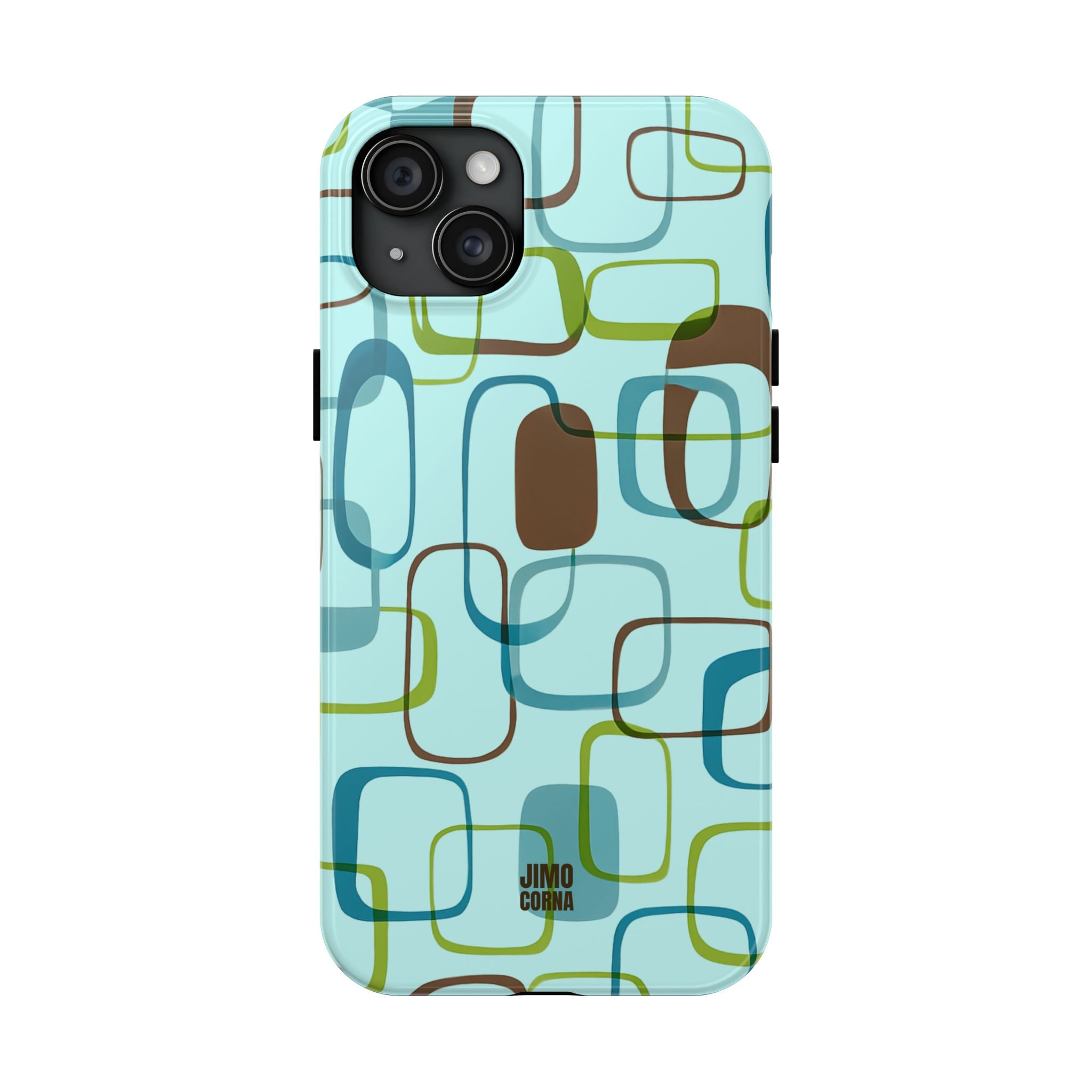 Coast Blocks iPhone Case | Mint