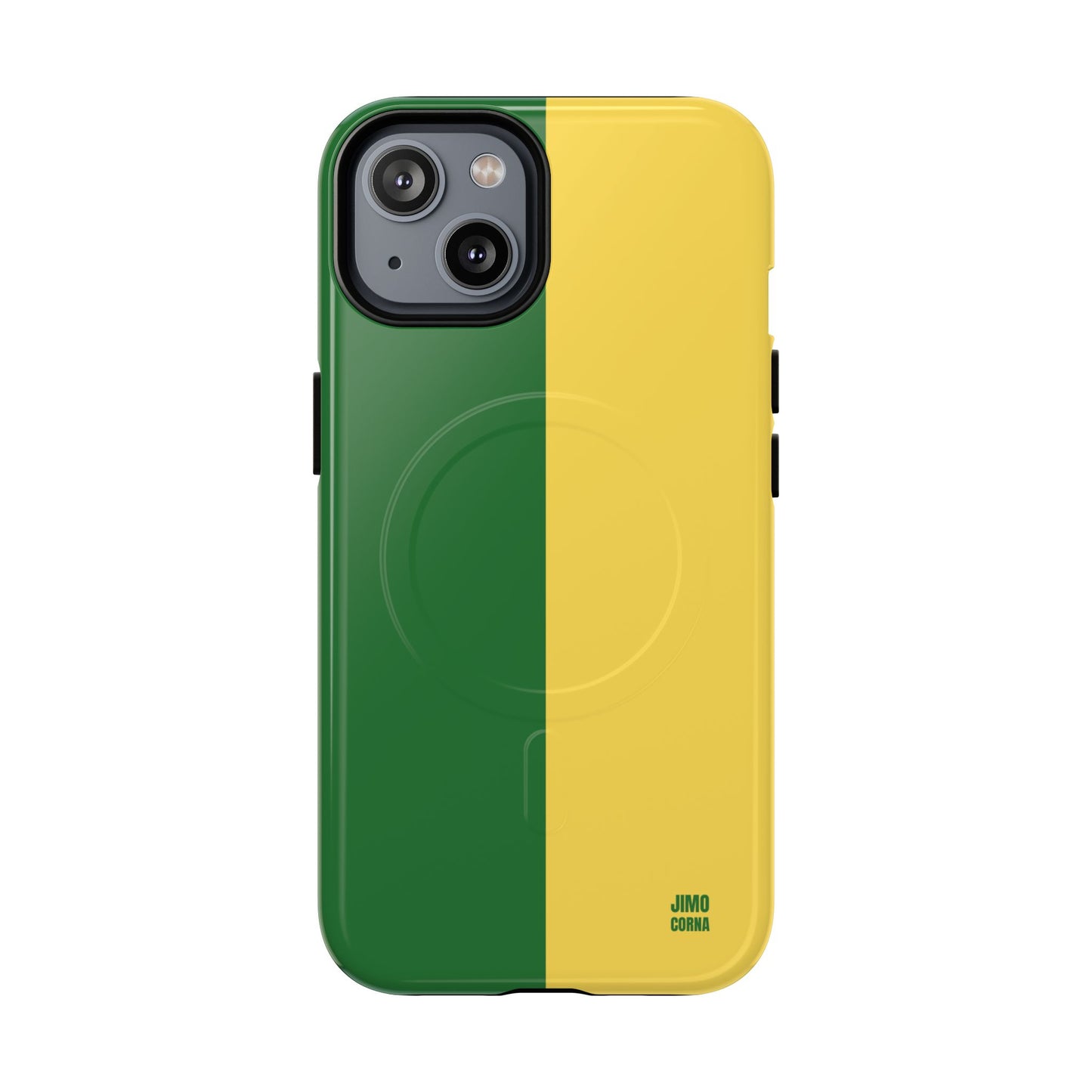 Green and Yellow Color Block