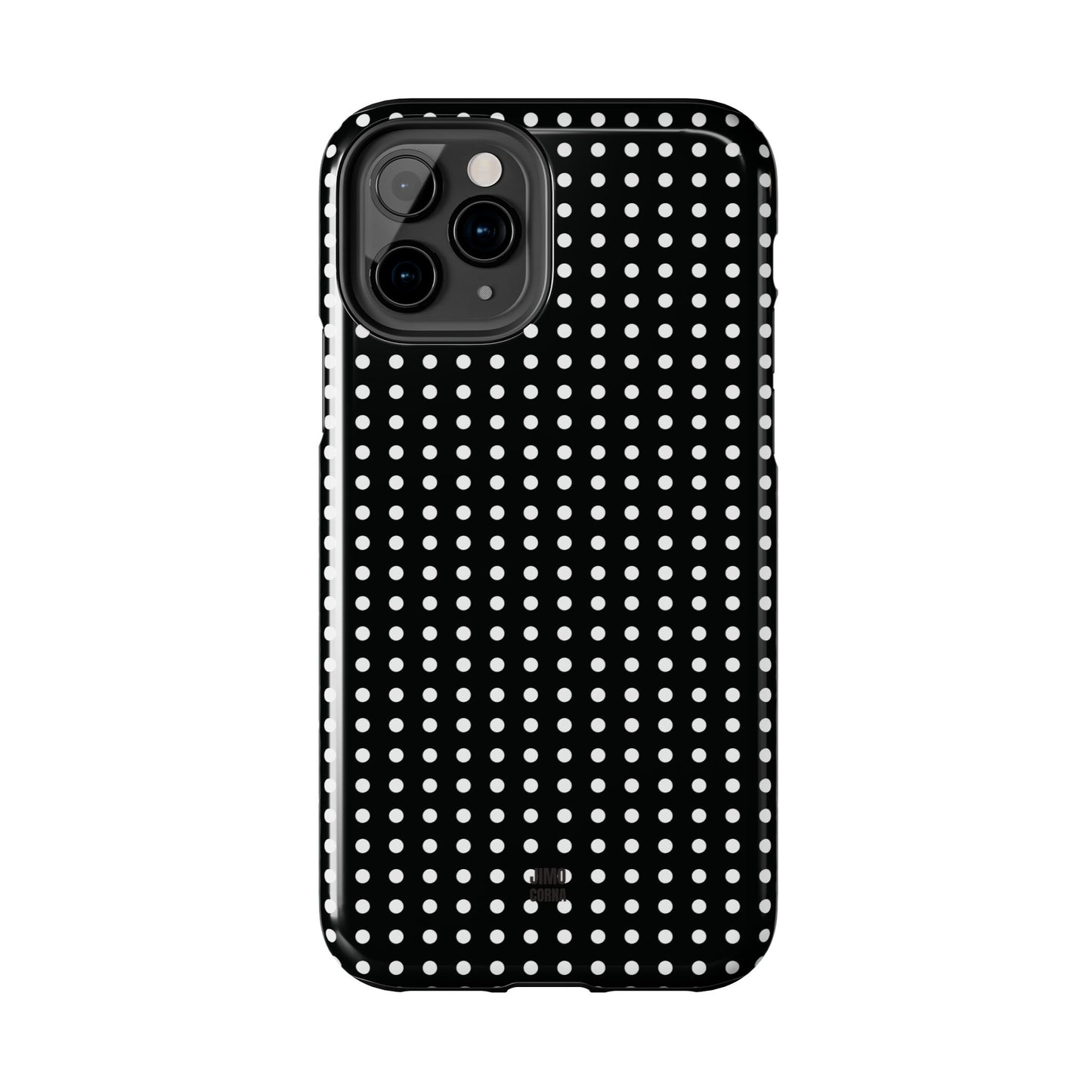 Black Polka Dot