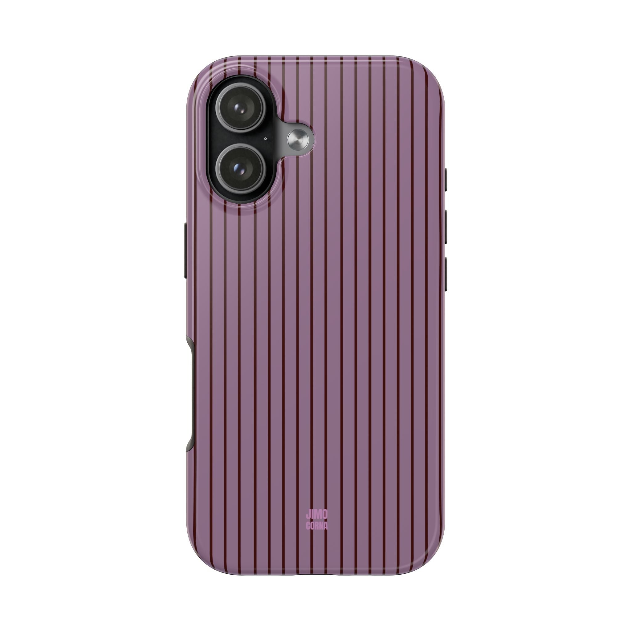 Plum Berry Soft Stripes