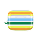Rainbow Sorbet Stripe AirPods Case