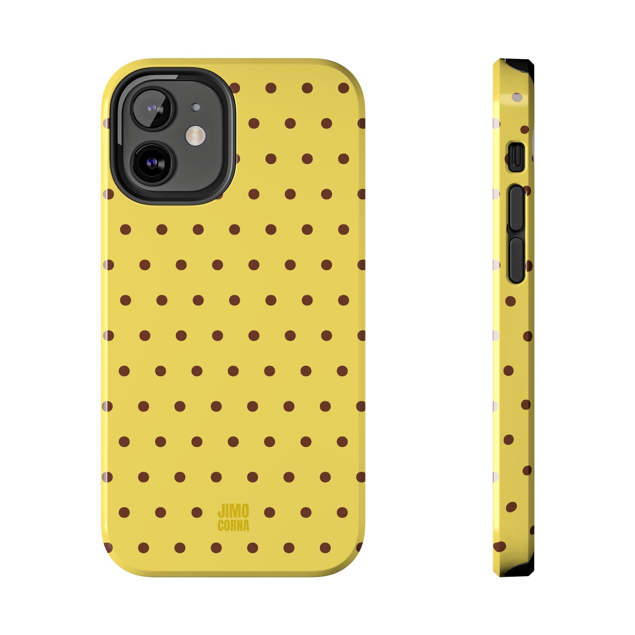 Polka Dot | Yellow and Brown