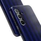 Navy Blue Bold Stripes