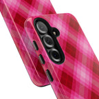 Pink Picnic Plaid Samsung Galaxy Case