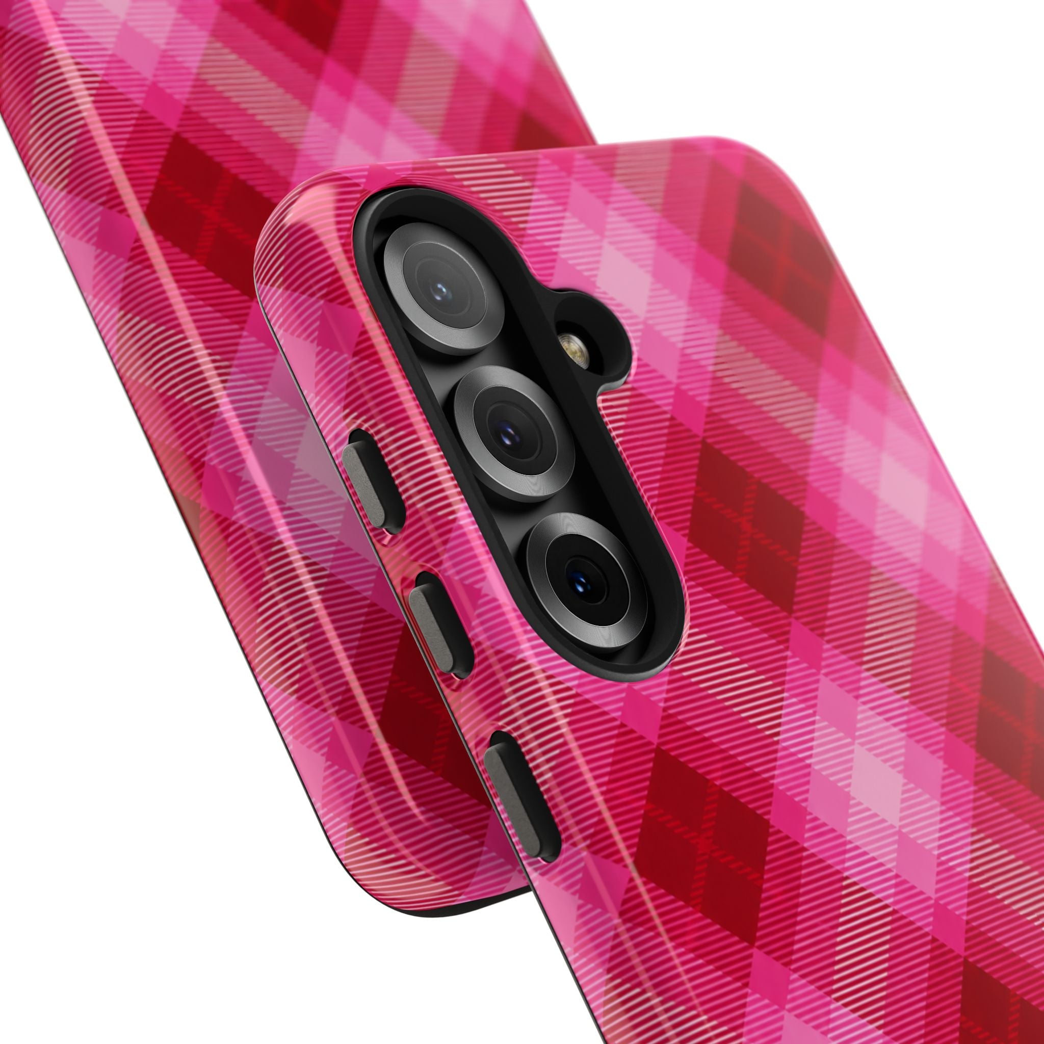 Pink Picnic Plaid Samsung Galaxy Case