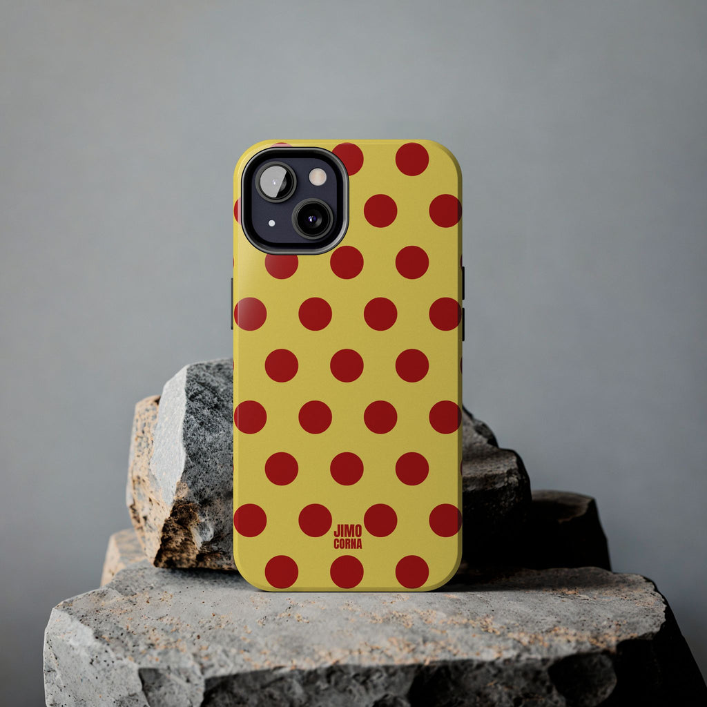 Big Polka Dot | Yellow and Red