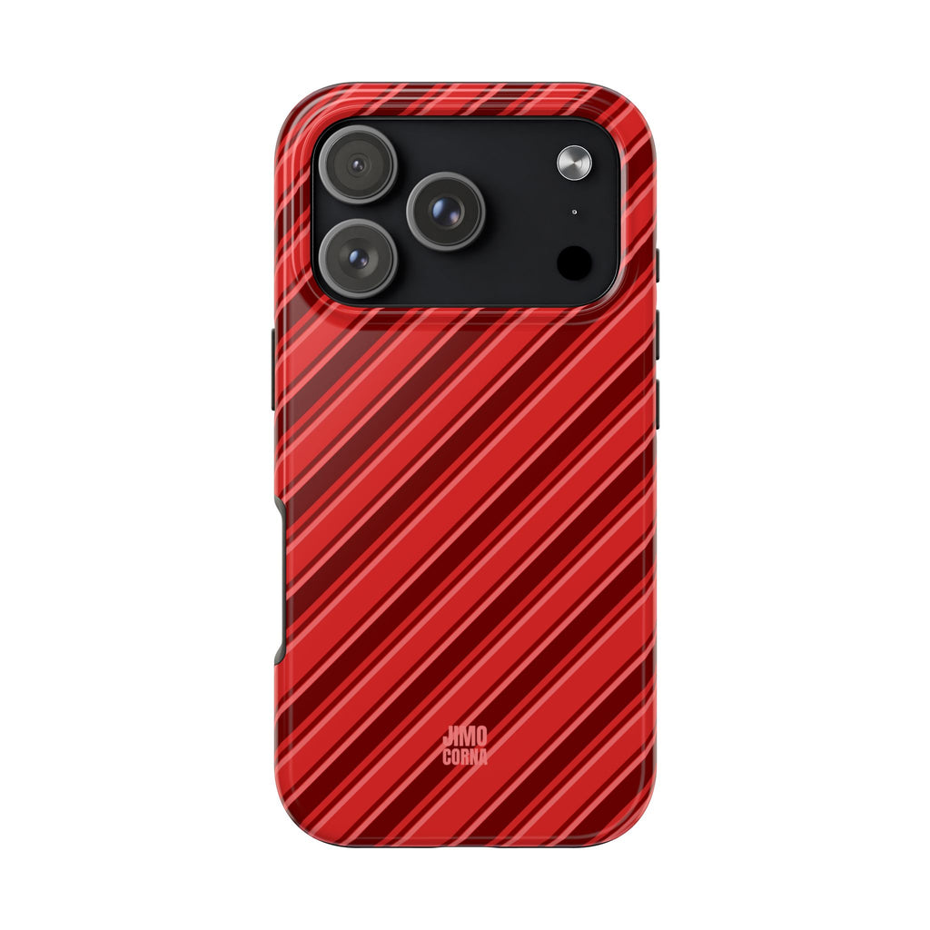 Angelina Stripes | Cherry - iPhone Case