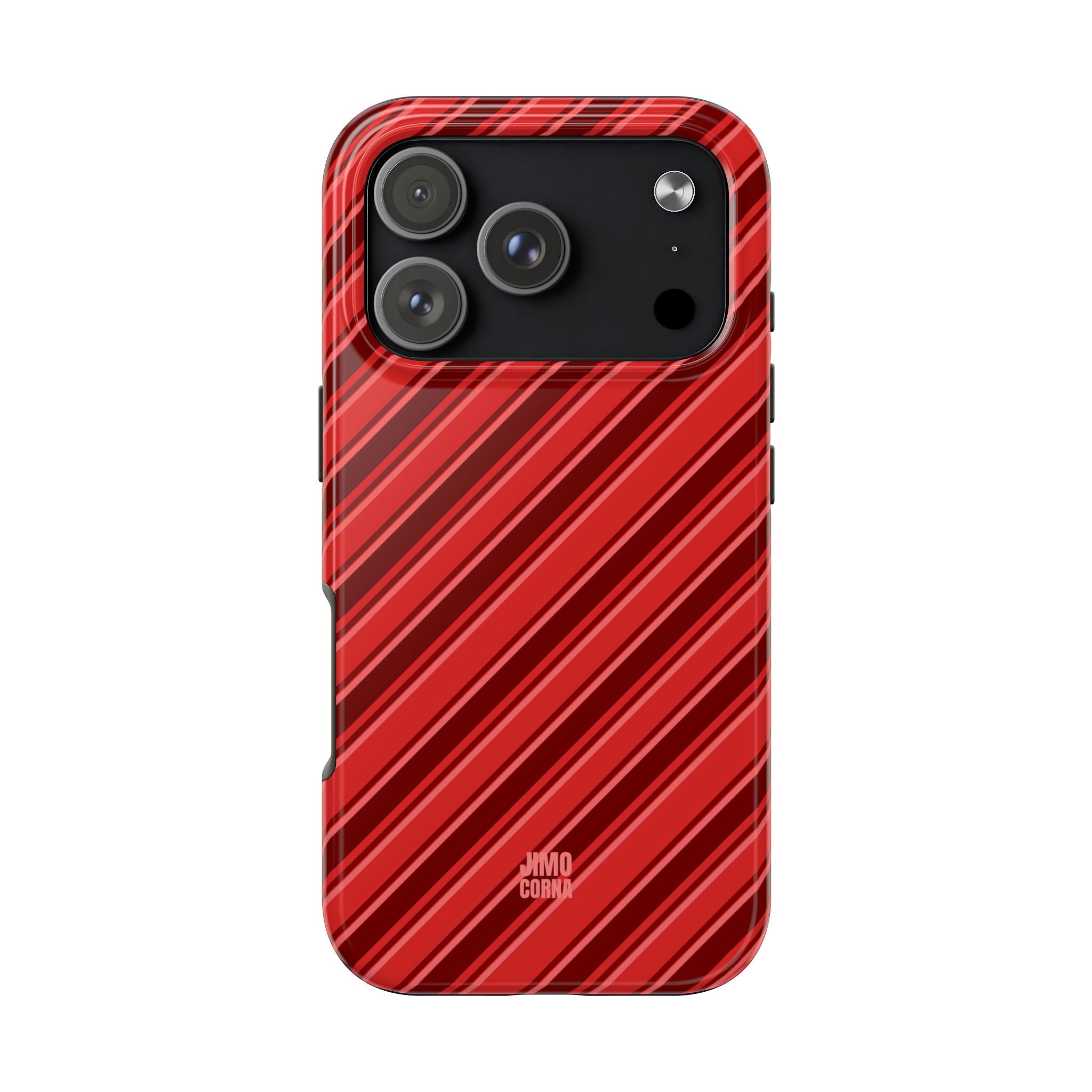 Angelina Stripes | Cherry - iPhone Case