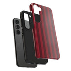 Bold Stripes Samsung Galaxy Case | Cherry