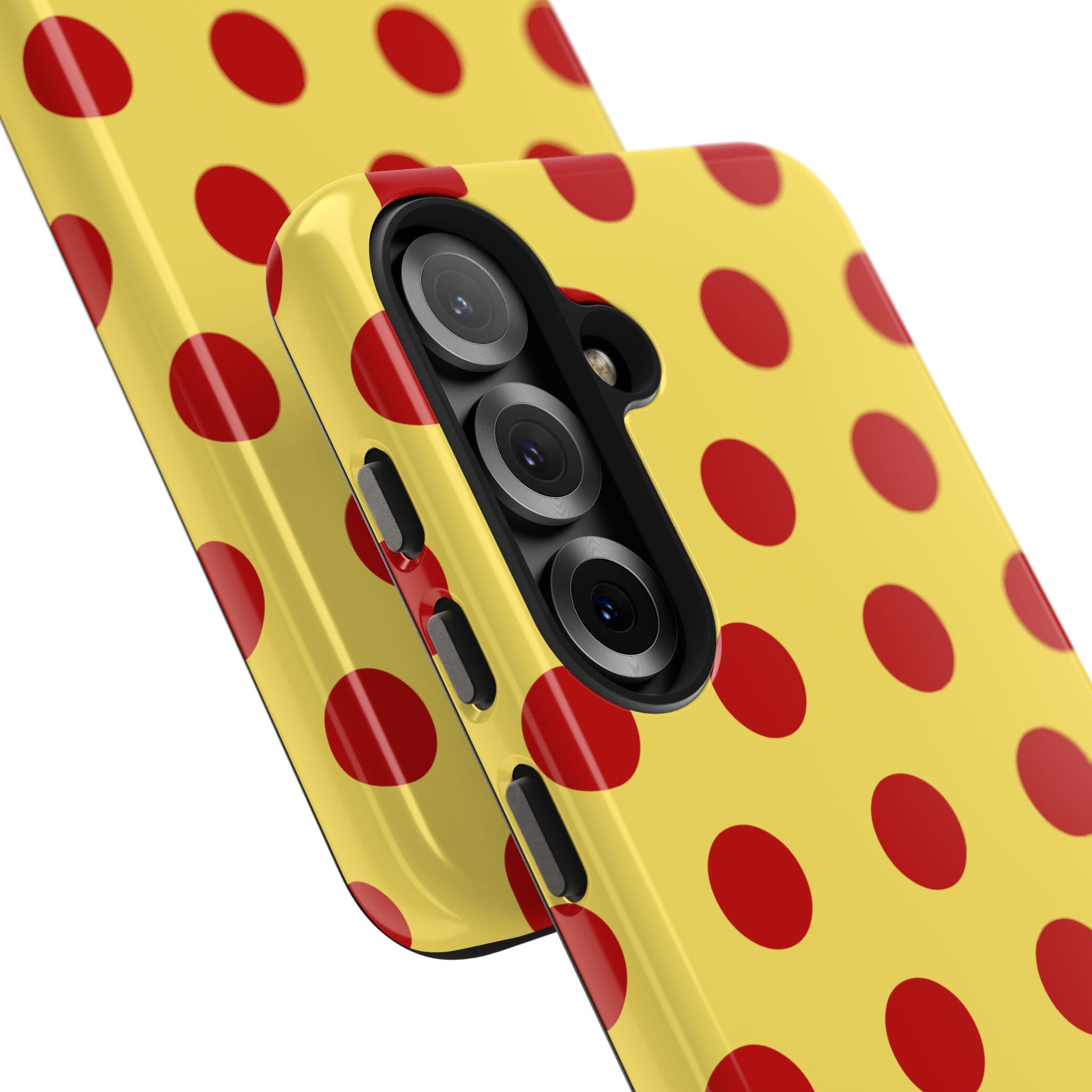 Big Polka Dot | Yellow and Red