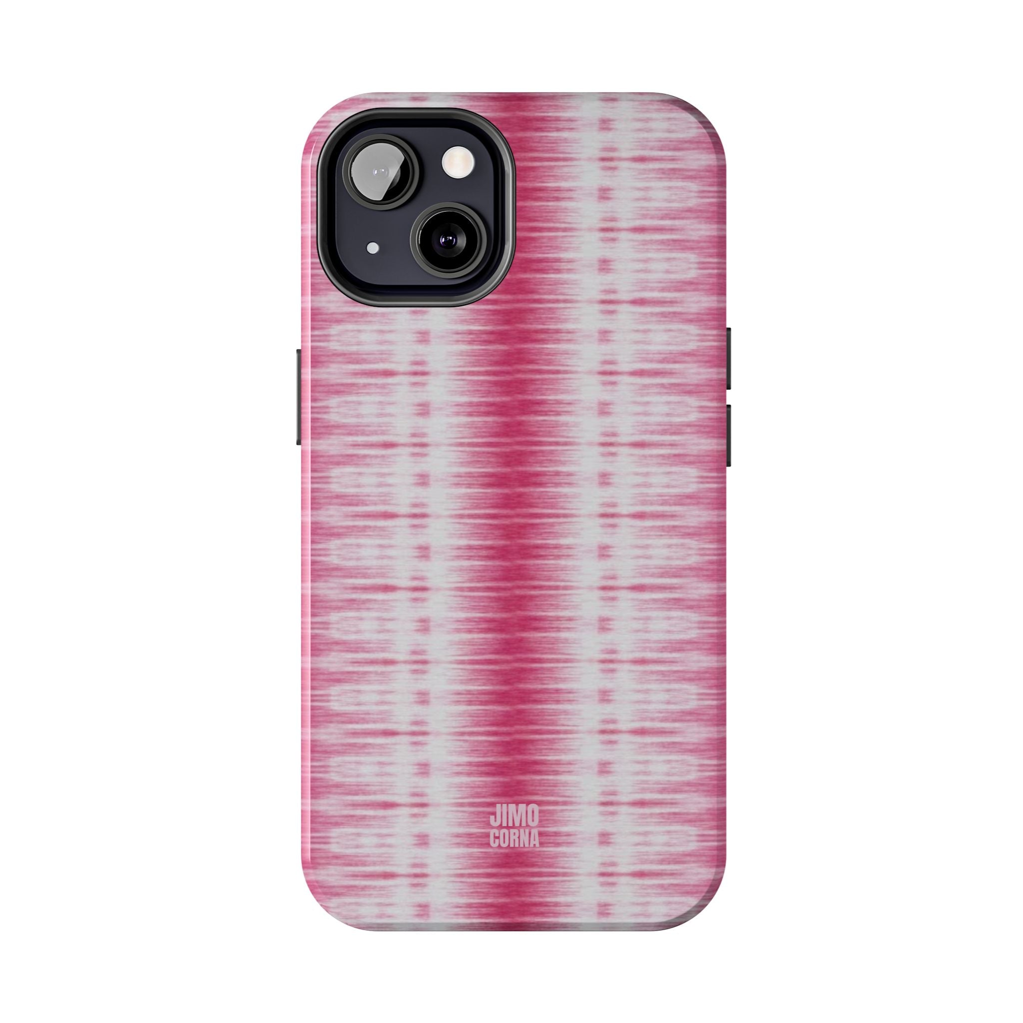 Pink Woven Texture iPhone Case