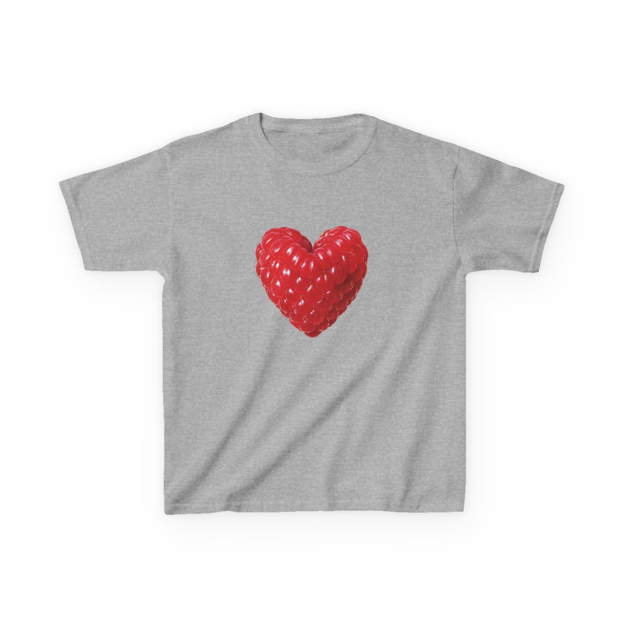 Heart Raspberry Baby Tee