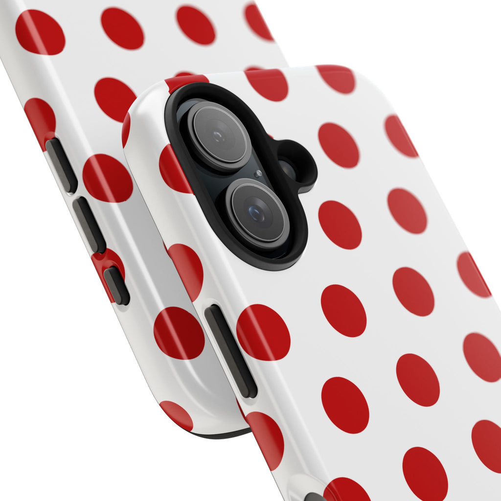 Big Polka Dot | White and Red
