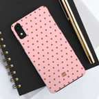 Polka Dot | Pink and Brown