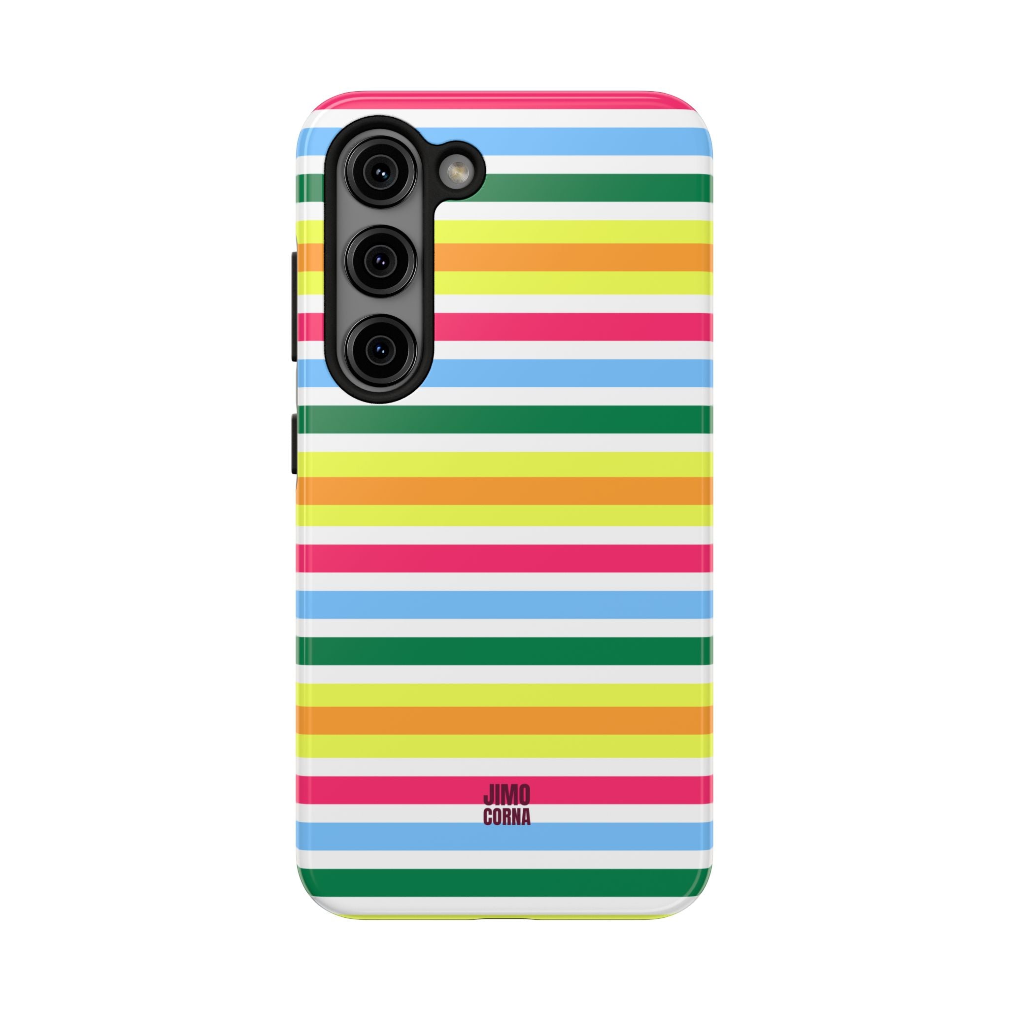 Rainbow Sorbet Stripe Samsung Galaxy Case