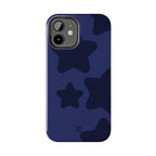 Navy Blue Bold Stars