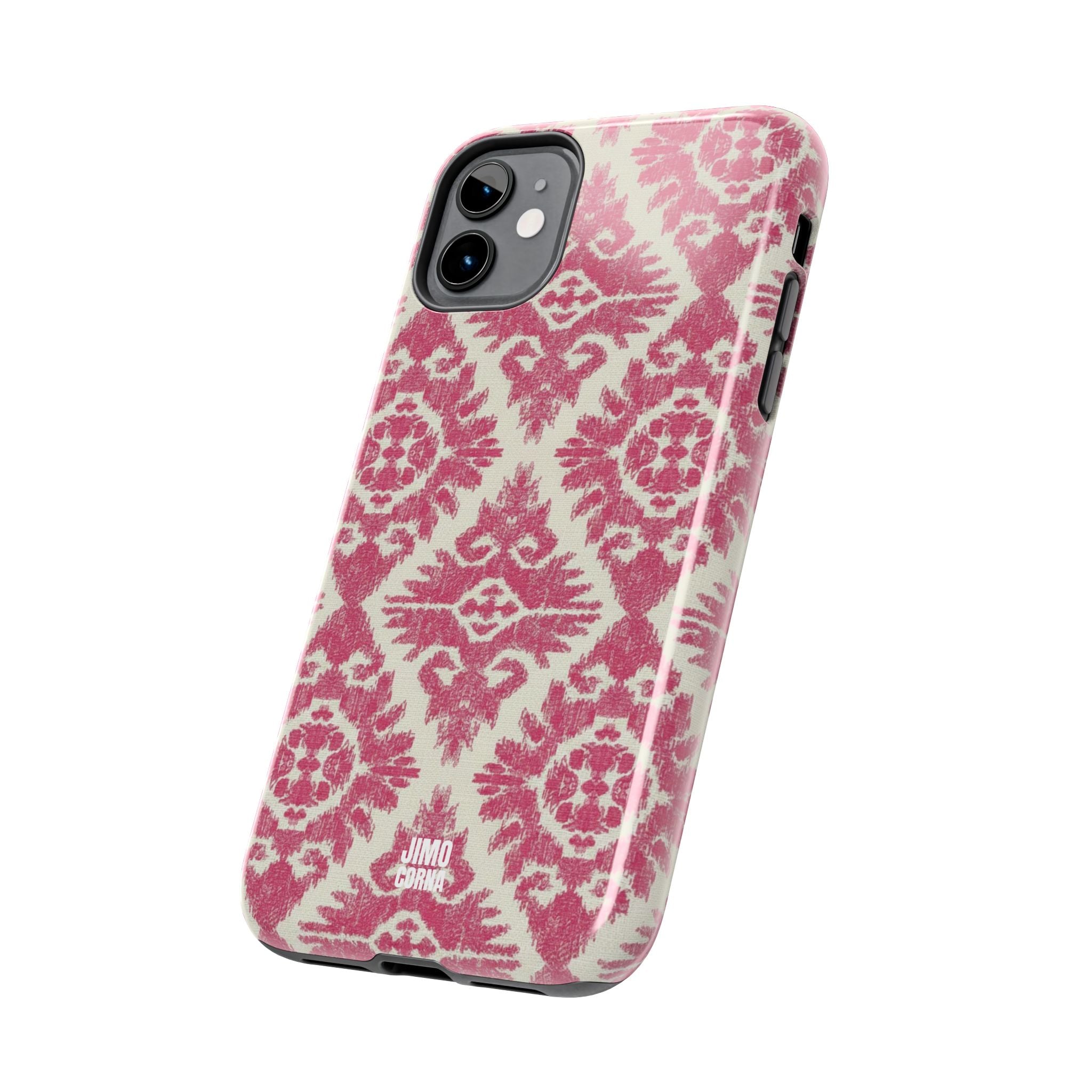 Damask iPhone Case | Pink