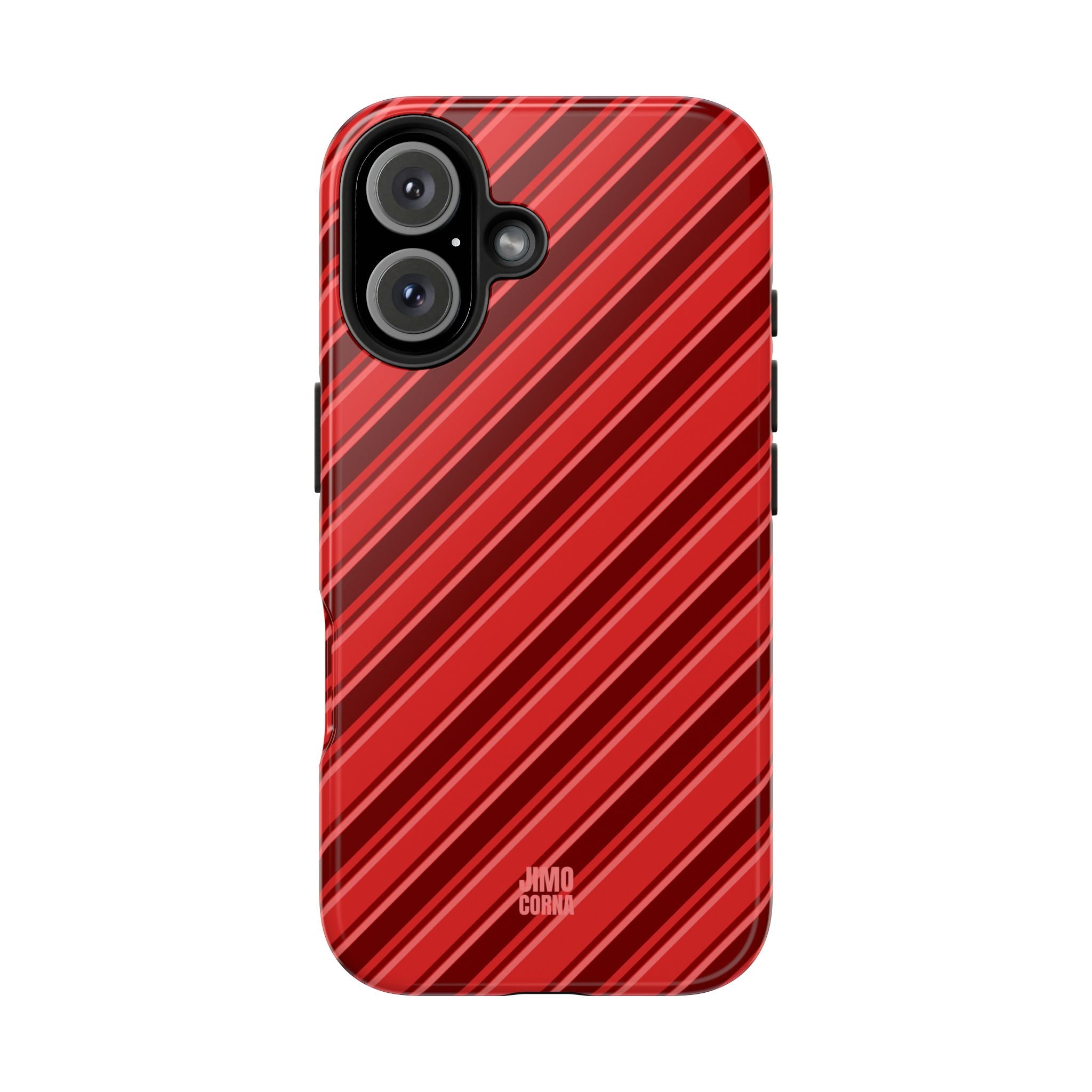 Angelina Stripes | Cherry - iPhone Case