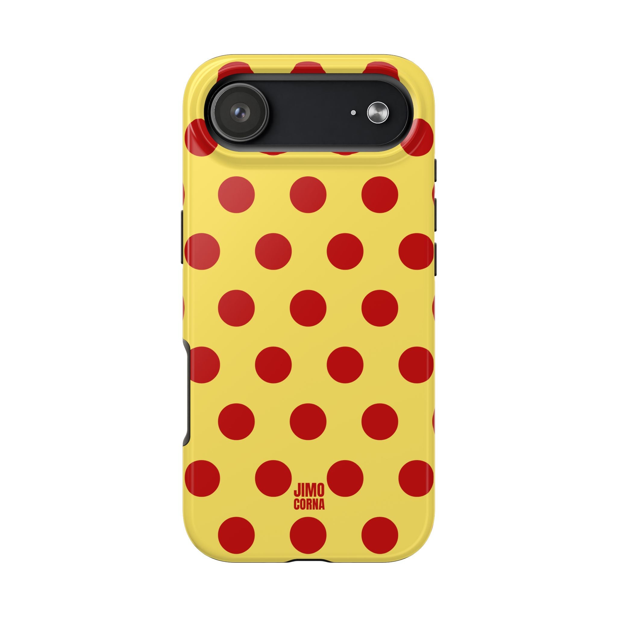 Big Polka Dot | Yellow and Red