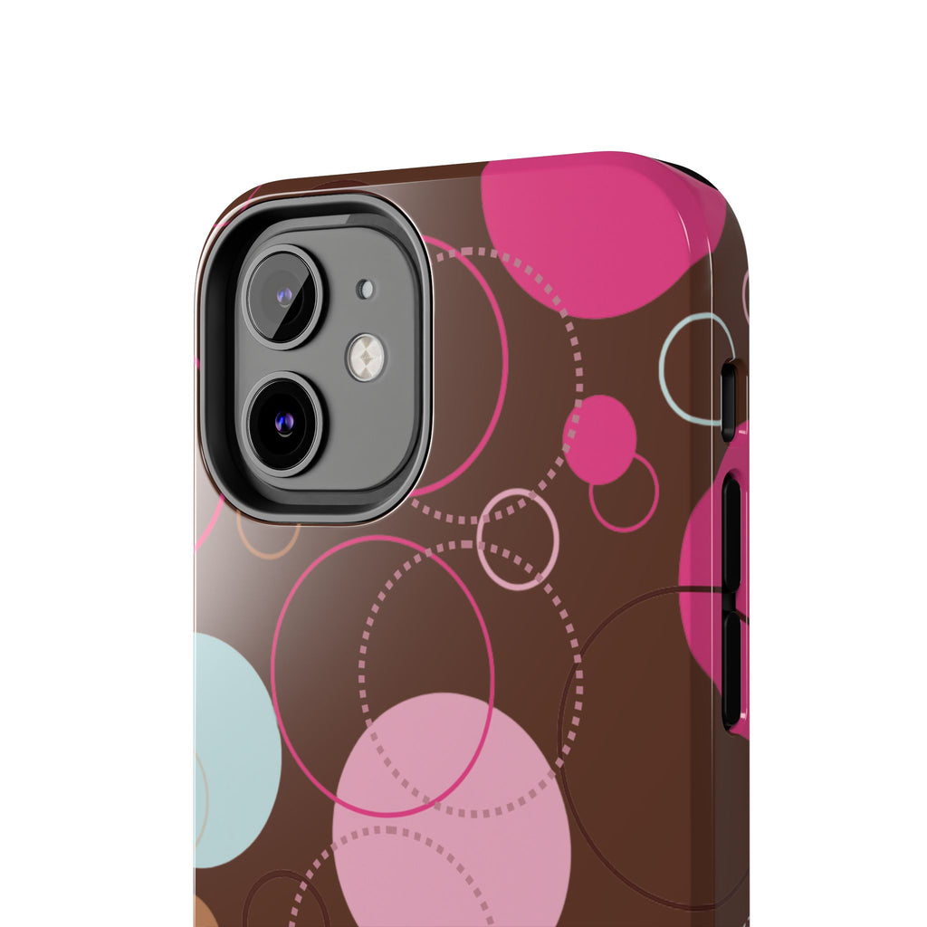 Spiral Pop iPhone Case | Brown