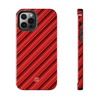 Angelina Stripes | Cherry - iPhone Case