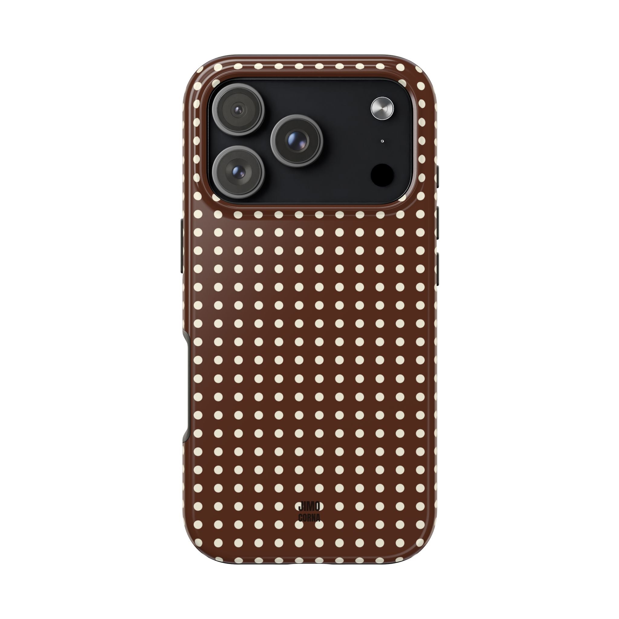 Brown Polka Dot