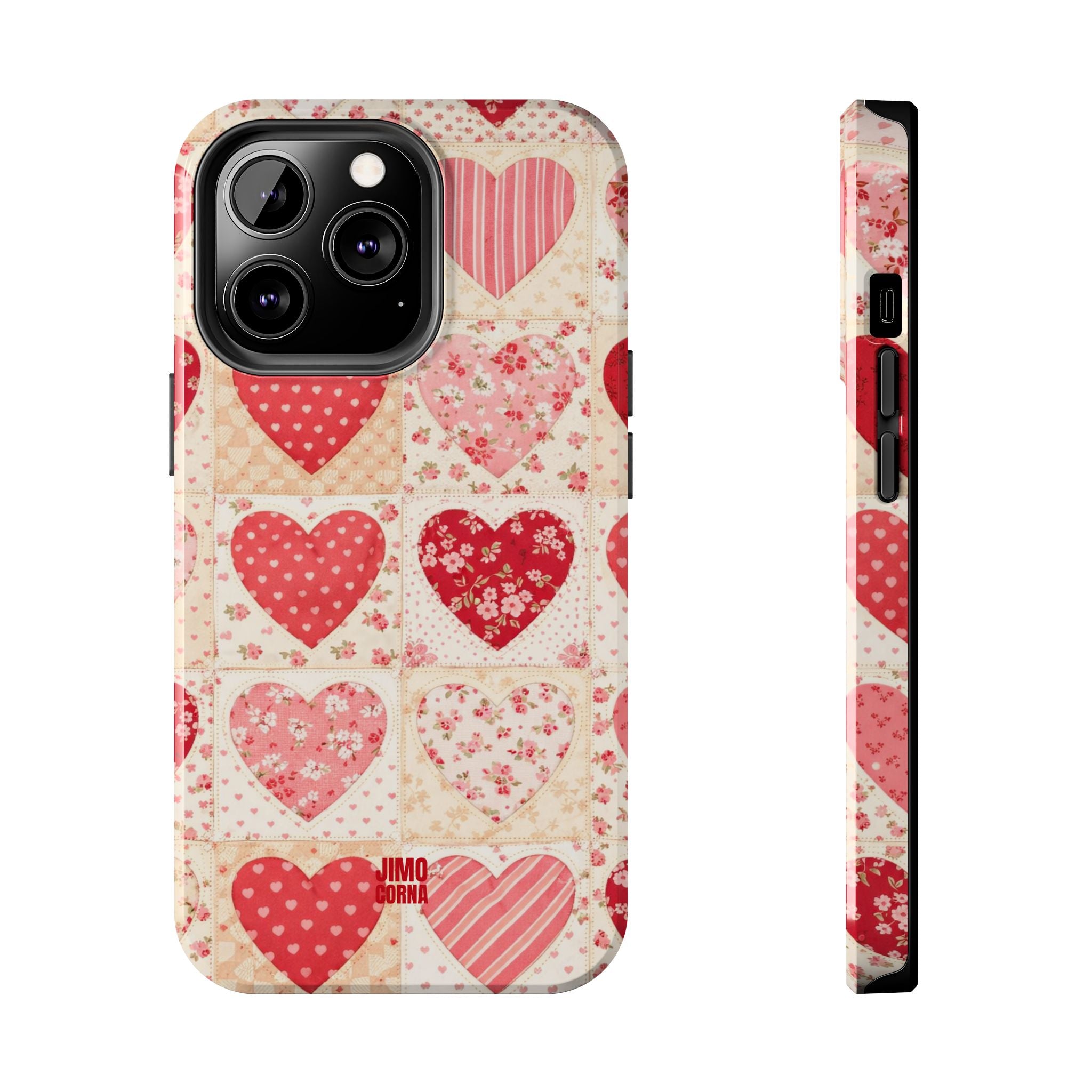 Sweetheart Patchwork iPhone Case