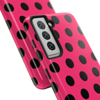 Big Polka Dot | Hot Pink and Black