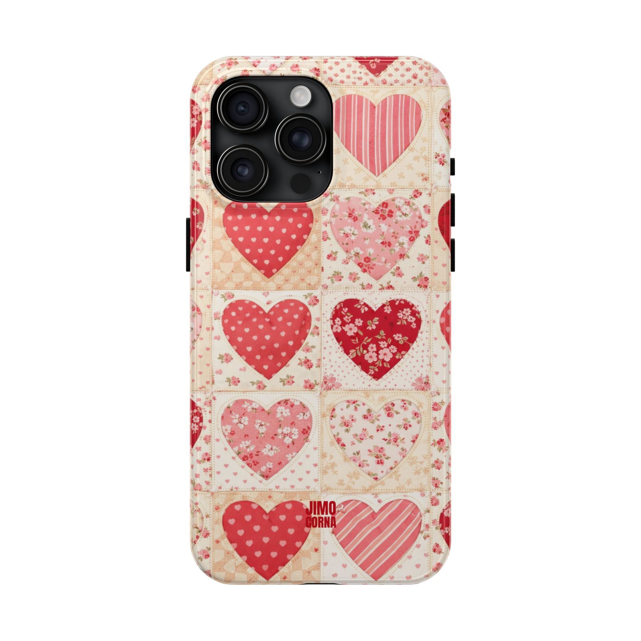 Sweetheart Patchwork iPhone Case